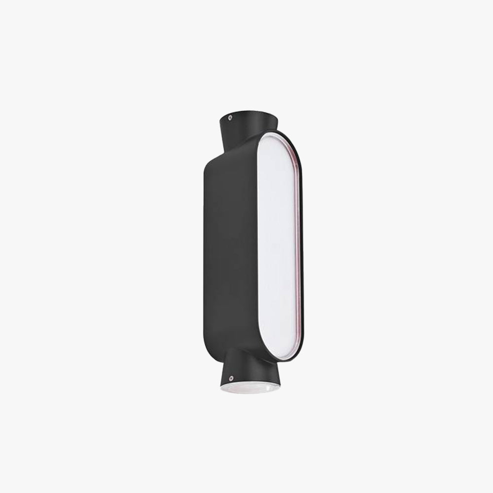 Minimalist Outdoor Wall Lamp | Modern Exterior Wall Lights with Up/Down Lighting | IP65 Rated for All-Weather Durability 1