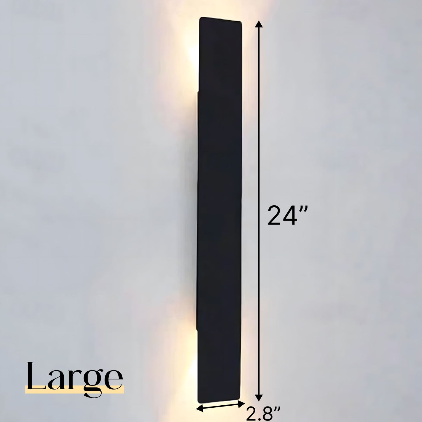 Minimalist Outdoor Wall Sconce Light with Up & Down Lighting | Durable Aluminum for Elegant Exterior Illumination 9