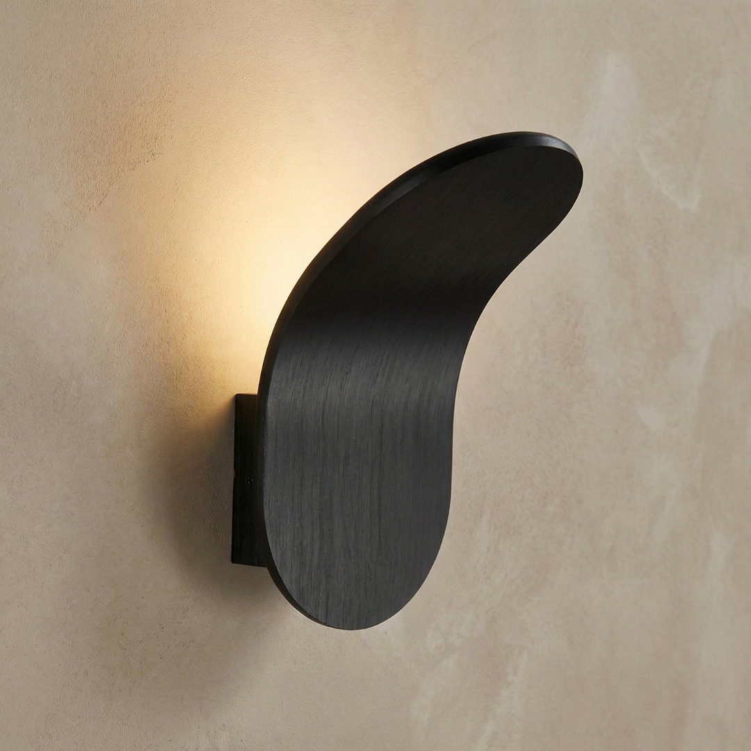 Minimalist Wall Lamp | Soft LED Illumination with Curved Design | Elegant Wall Lights for Modern Spaces 0