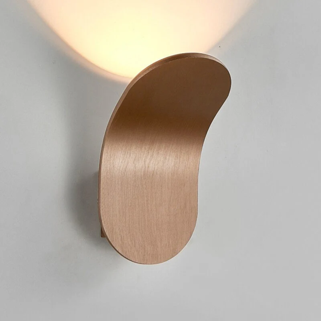 Minimalist Wall Lamp | Soft LED Illumination with Curved Design | Elegant Wall Lights for Modern Spaces 3