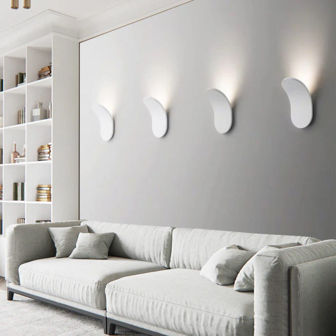 Minimalist Wall Lamp | Soft LED Illumination with Curved Design | Elegant Wall Lights for Modern Spaces 5