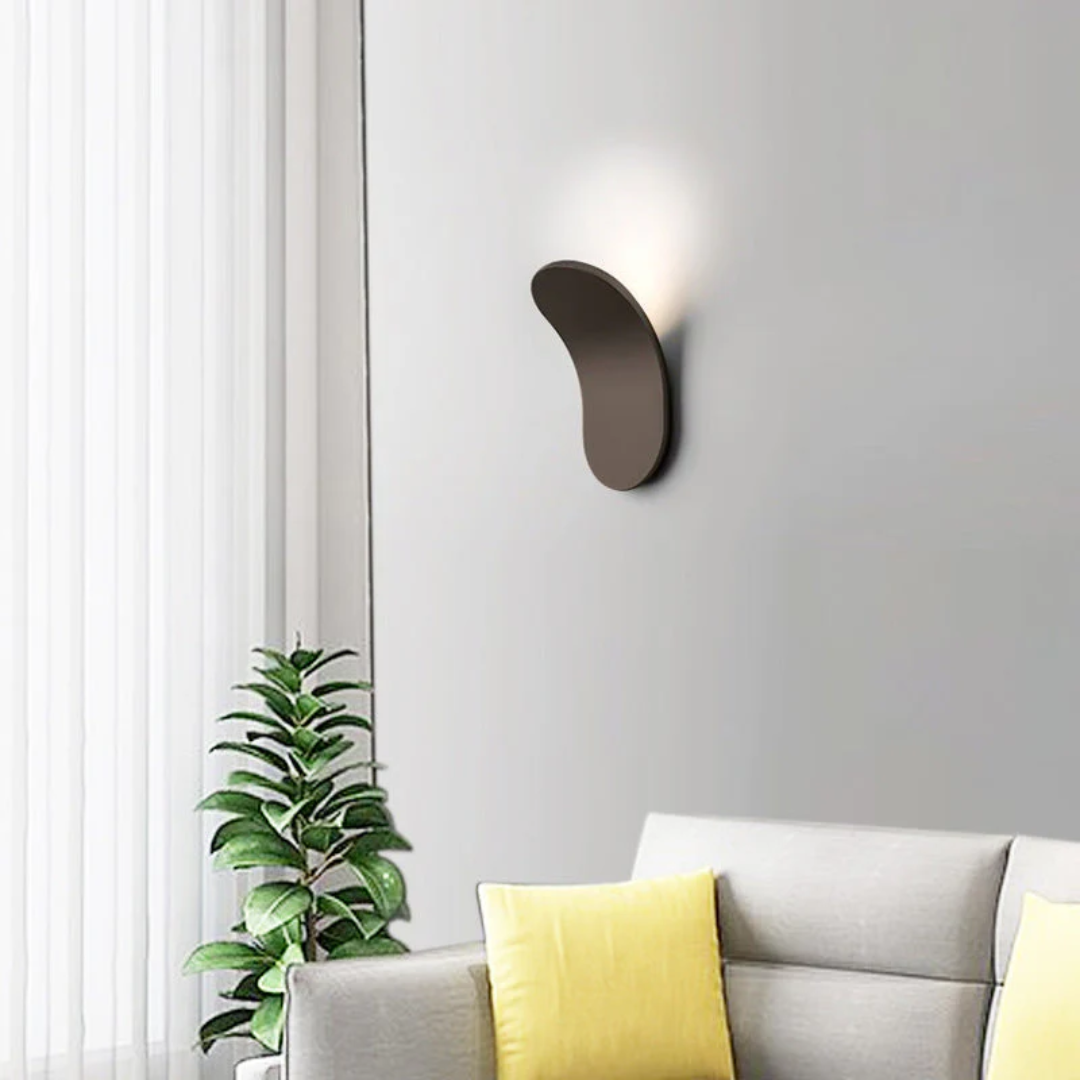 Minimalist Wall Lamp | Soft LED Illumination with Curved Design | Elegant Wall Lights for Modern Spaces 8