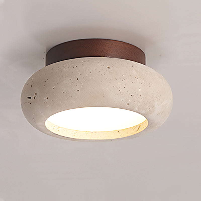 Minimalist | Flush Mount Ceiling Light Fixture with Warm LED Glow | Compact Design for Soft Illumination in Small Spaces 0