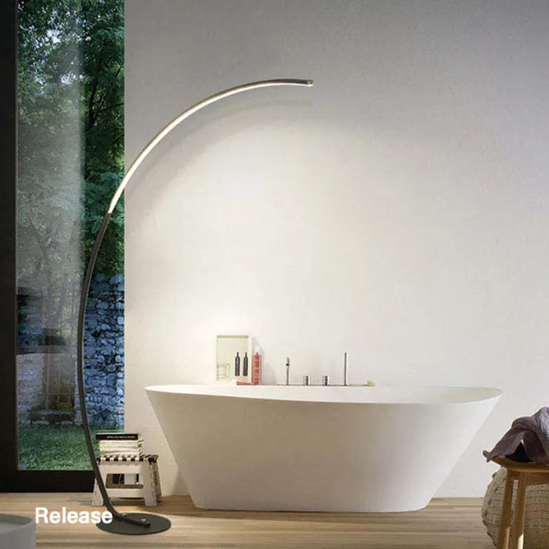Mira Modern Arc LED Floor Lamp | 8 Variants