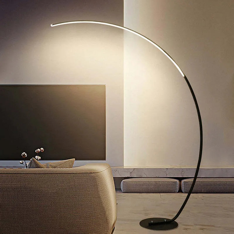 Mira Modern Arc LED Floor Lamp | 8 Variants