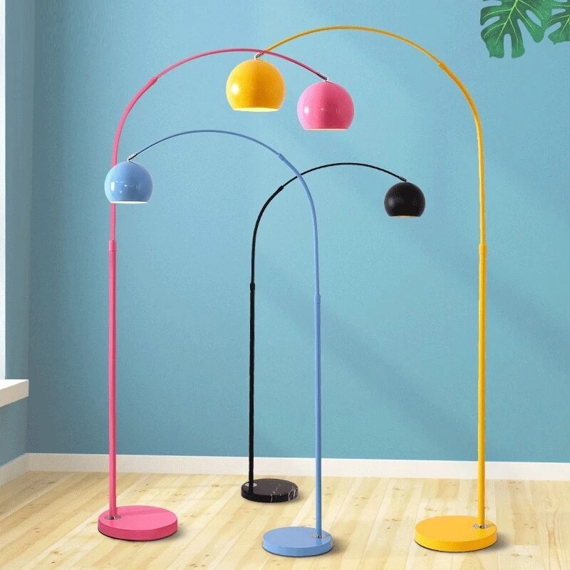 Mira Fishing Arc Floor Lamp | 6 Colours