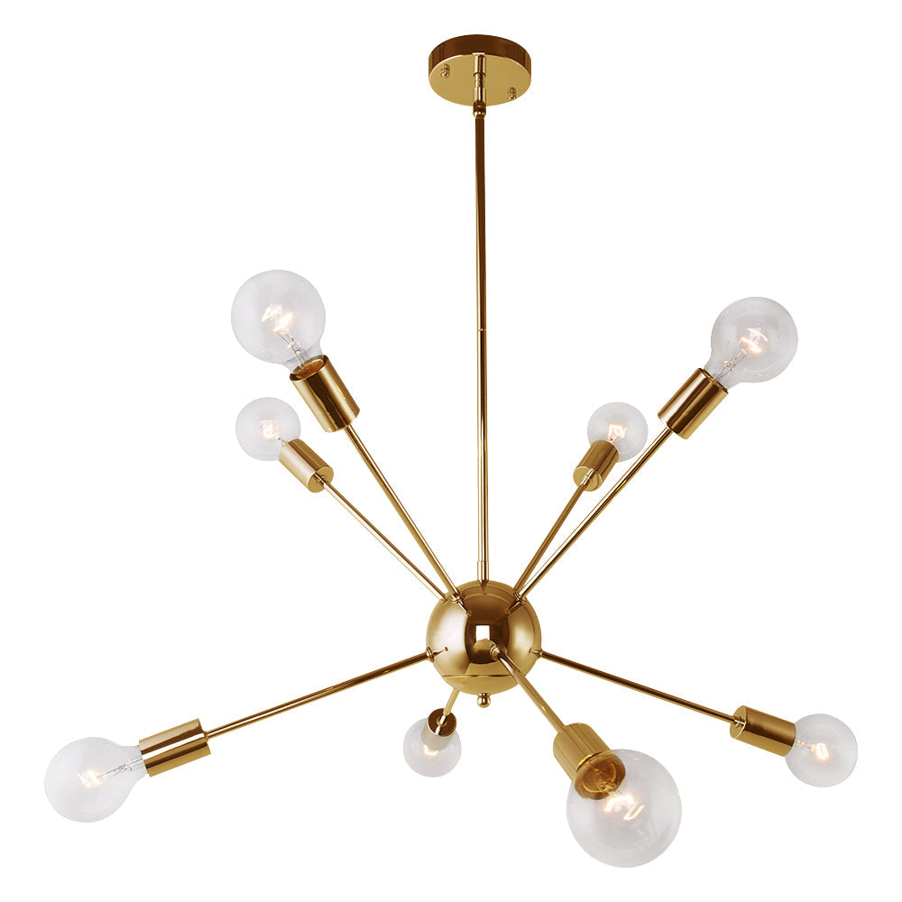 8-Light Sputnik Chandelier | 3 Colours