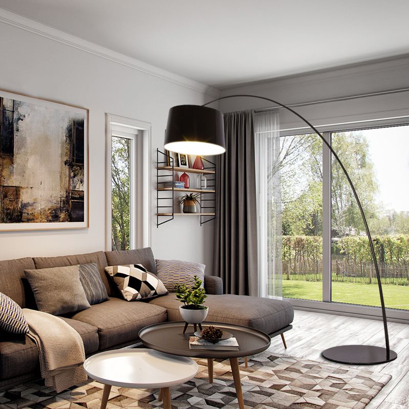 Eryn Arc Dome Shade Floor Lamp | 4 Colours