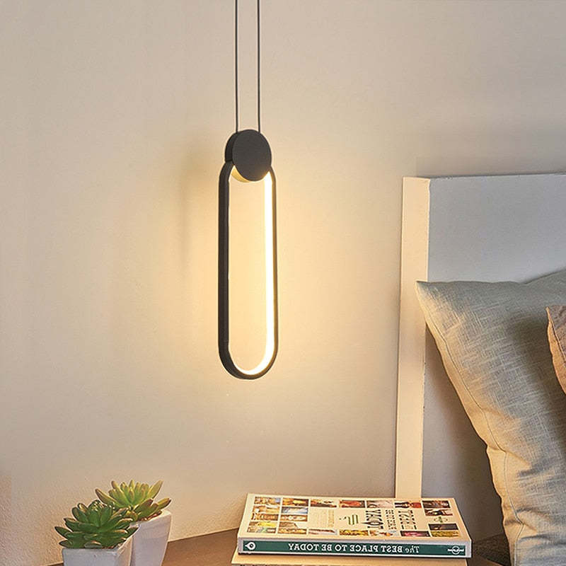 Modern Black Pendant Light with Dimmable Feature | Stylish Hanging Light for Versatile Ambiance 19