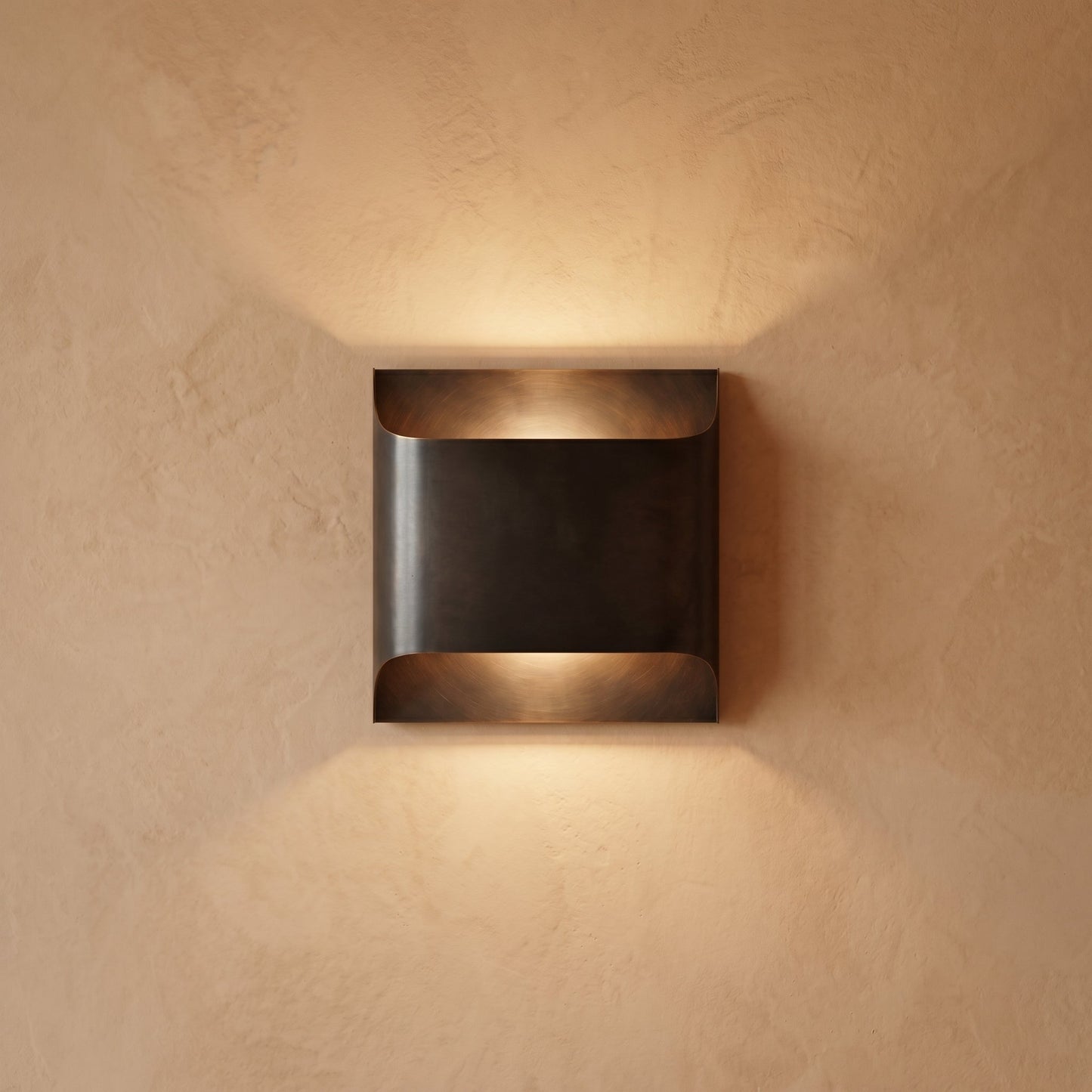 Modern Brass Wall Sconce with Elegant Tapered Shade | Stylish Wall Light for Timeless Ambiance 1