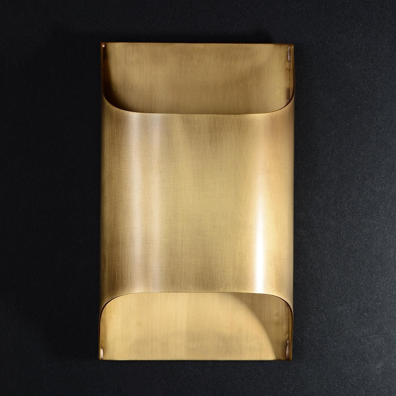 Modern Brass Wall Sconce with Elegant Tapered Shade | Stylish Wall Light for Timeless Ambiance 10