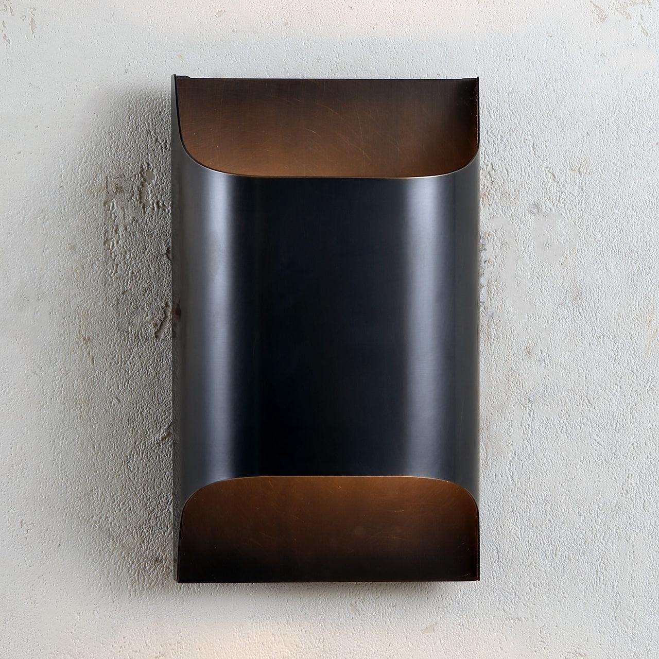 Modern Brass Wall Sconce with Elegant Tapered Shade | Stylish Wall Light for Timeless Ambiance 9