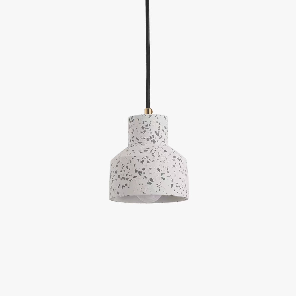 Aira Cement Dome Pendant Light | White, Blue, Red or Black