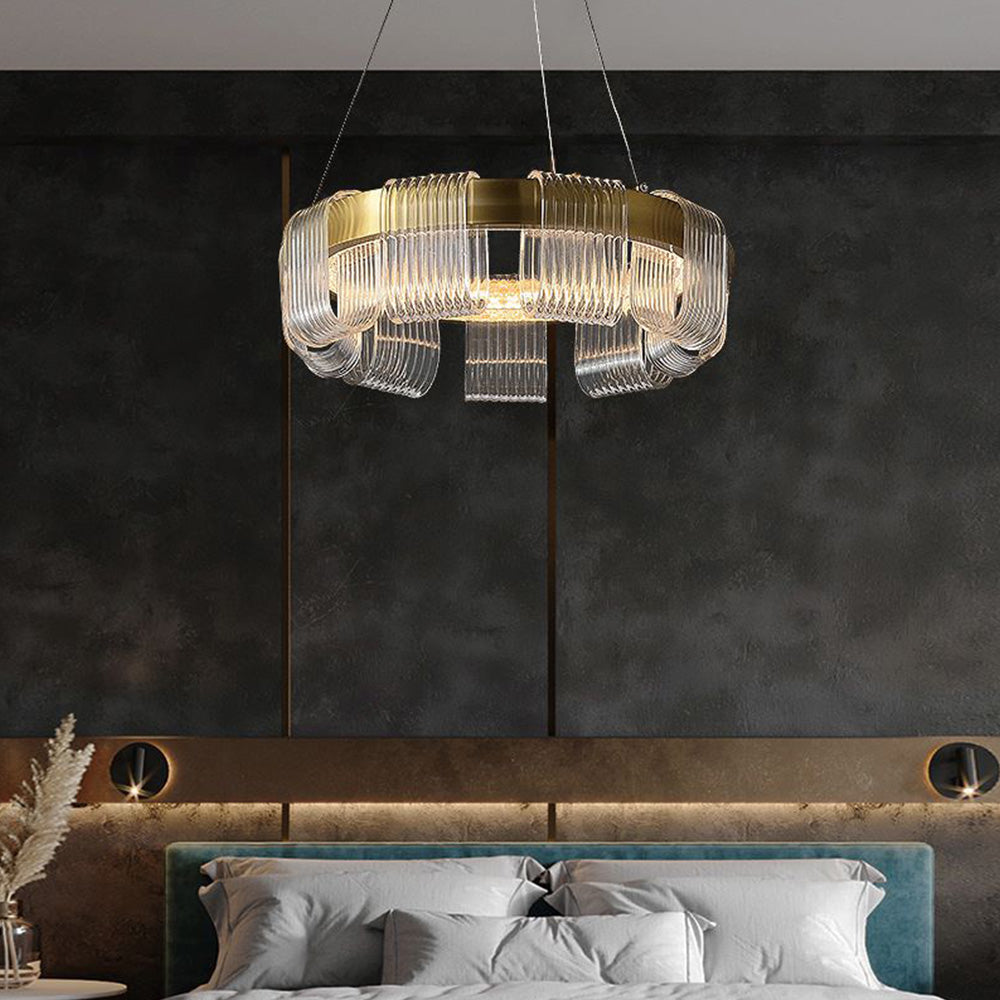 Modern Chandeliers | Adjustable Chandelier Light with Elegant Design | Perfect for Living Room & Bedroom