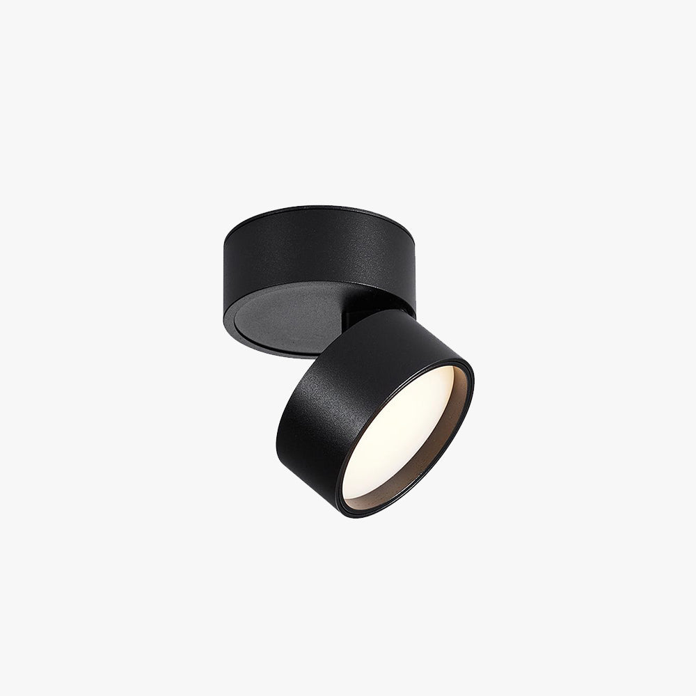 Modern Cylindrical Flush Mount Ceiling Light with Premium Metal Finish | Stylish LED Ceiling Light Fixture for Elegant Illumination 1