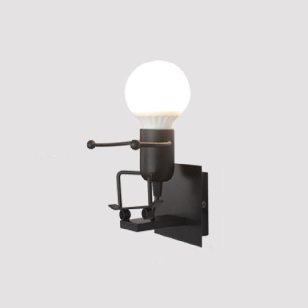 Modern Decorative Wall Lamp | Unique Metal Design with Playful Frame | Stylish Wall Sconces for Home Lighting 0