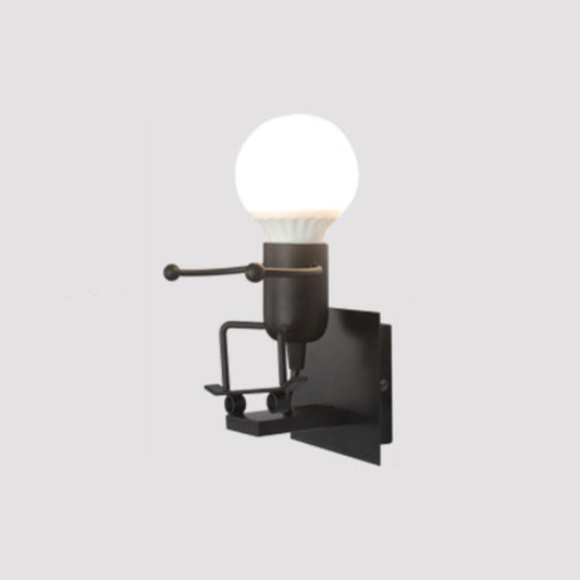 Modern Decorative Wall Lamp | Unique Metal Design with Playful Frame | Stylish Wall Sconces for Home Lighting 0
