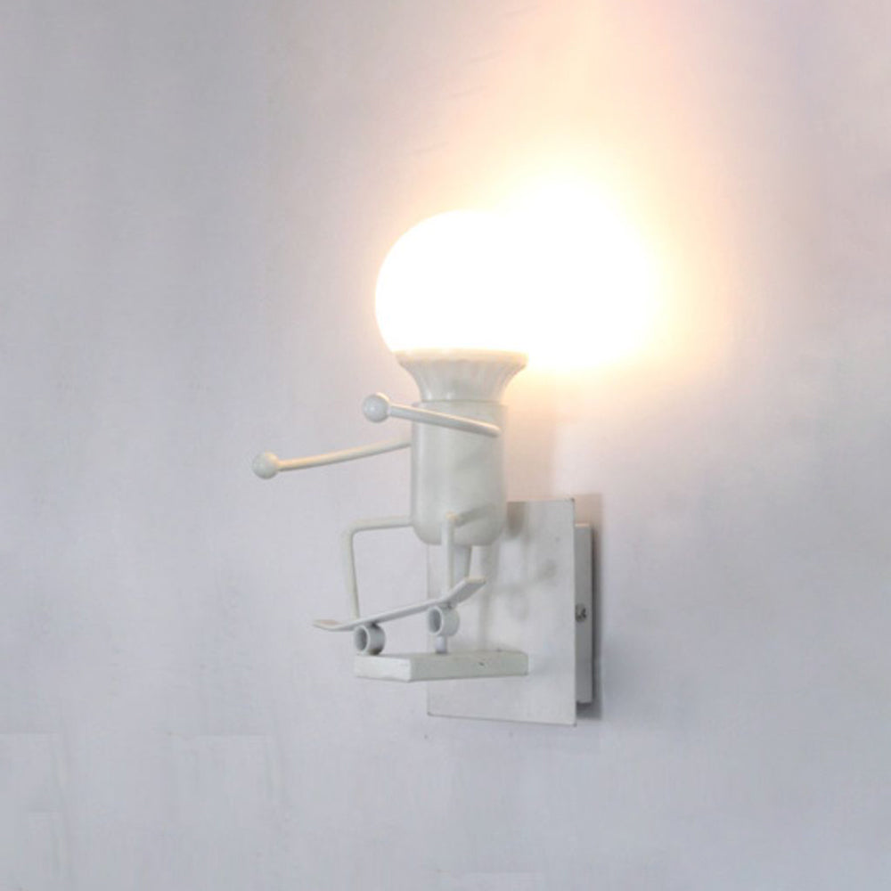 Modern Decorative Wall Lamp | Unique Metal Design with Playful Frame | Stylish Wall Sconces for Home Lighting 10