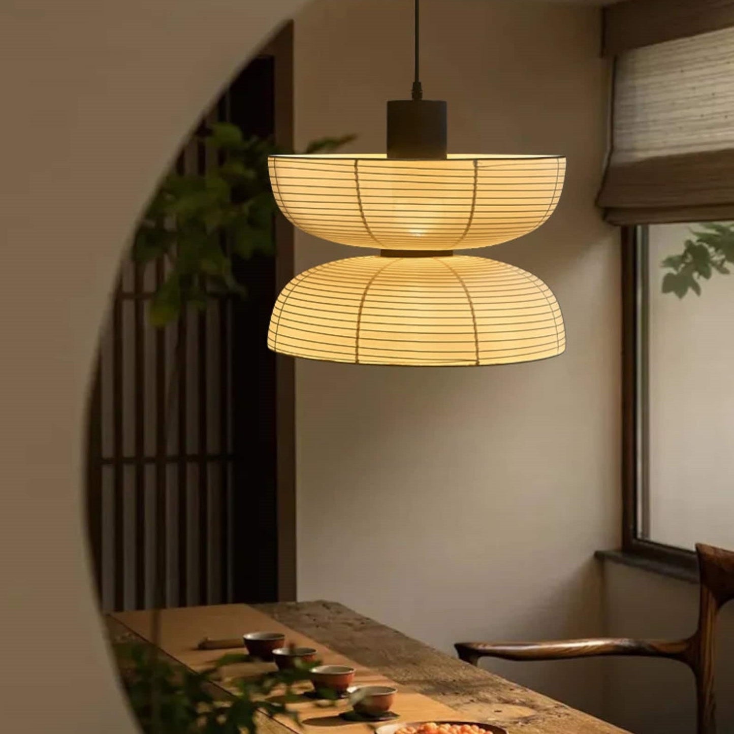 Modern Fabric Pendant Light | Adjustable Cord for Elegant Kitchen Pendant Lighting 3