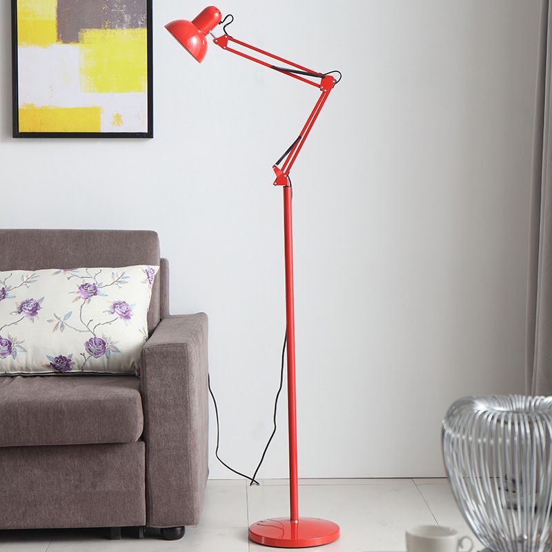 Modern Floor Lamp | Adjustable Height Black Standing Lamp for Stylish Living Room Lighting 5