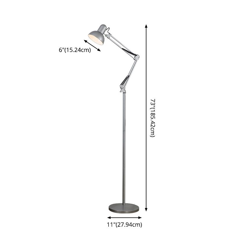 Modern Floor Lamp | Adjustable Height Black Standing Lamp for Stylish Living Room Lighting 7
