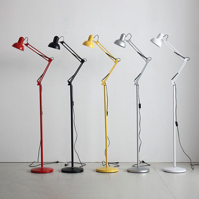 Modern Floor Lamp | Adjustable Height Black Standing Lamp for Stylish Living Room Lighting 8