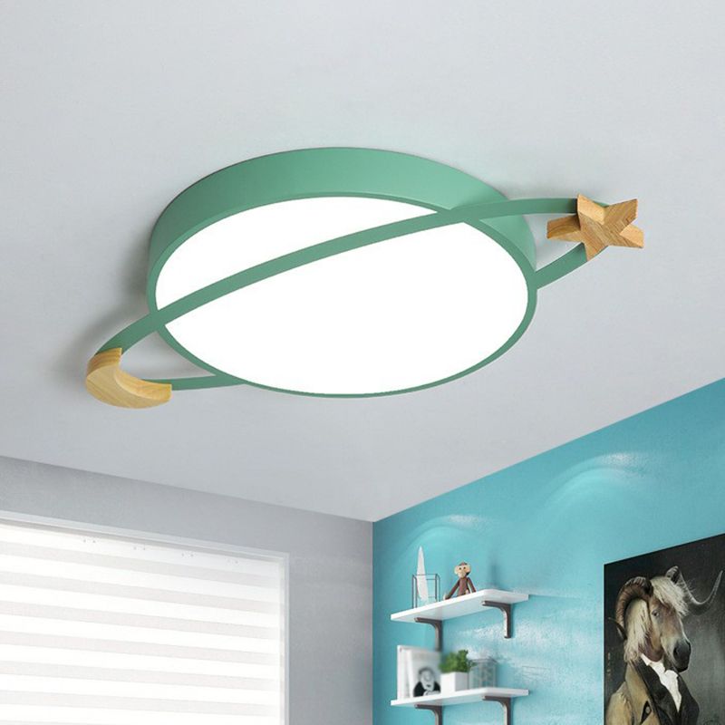 Modern Flush Mount Ceiling Light Fixture with Dimmable Feature | Sleek Design for Elegant Living Spaces 2