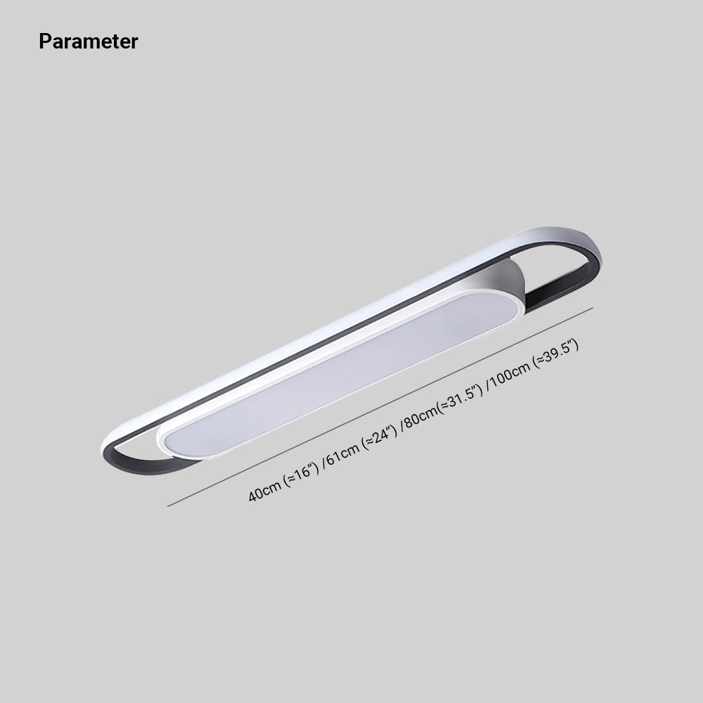 Modern Flush Mount Ceiling Light Fixture with Dimmable LED for Stylish Illumination in Bedrooms and Living Rooms 4
