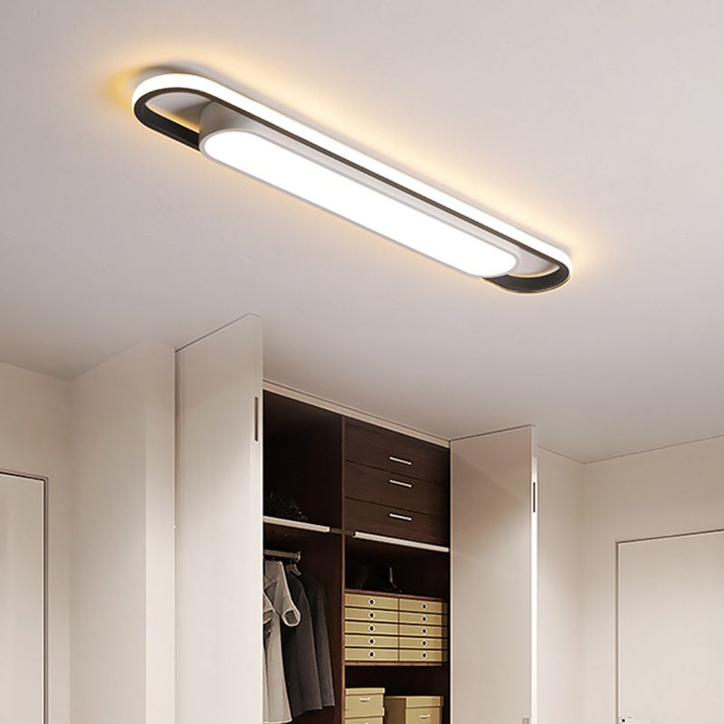 Modern Flush Mount Ceiling Light Fixture with Dimmable LED for Stylish Illumination in Bedrooms and Living Rooms 6