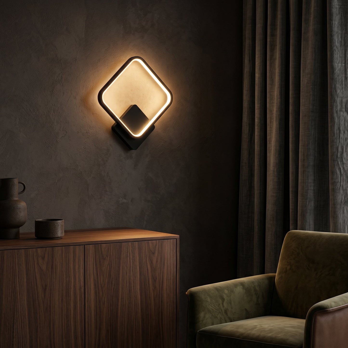 Modern Glass Globe Wall Sconce | LED Wall Lamp with Soft Illumination | Minimalist Design for Ambient Bathroom Lighting 3