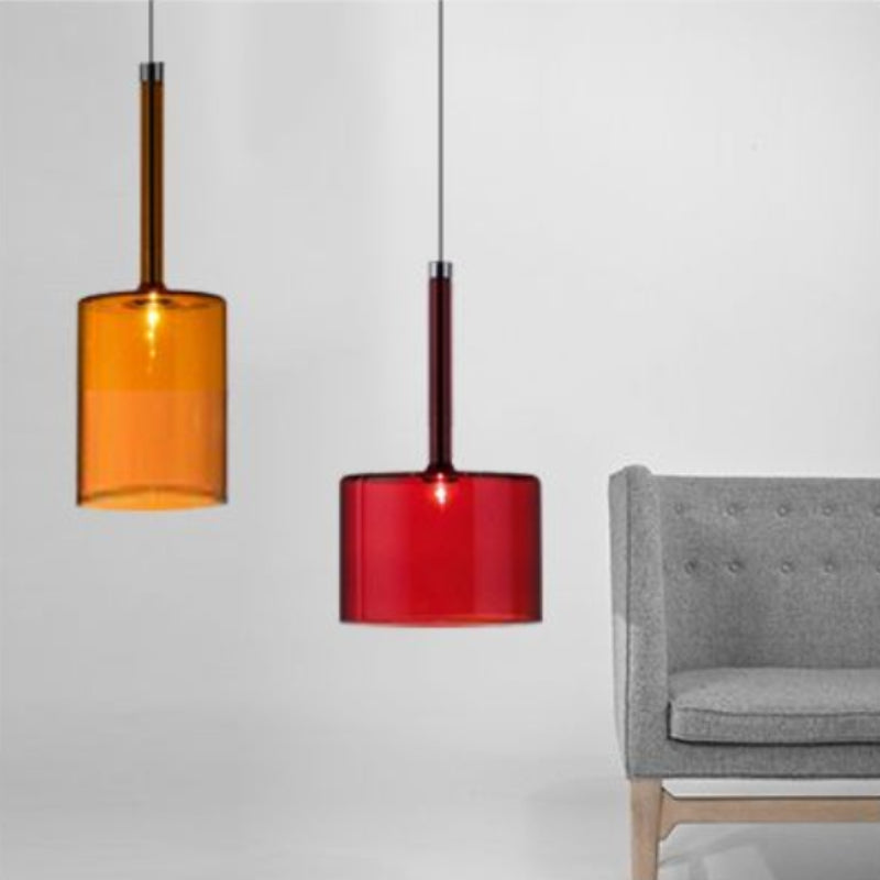 Modern Glass Pendant Light with Adjustable Chain | Elegant Kitchen Pendant Lighting for Stylish Spaces 2