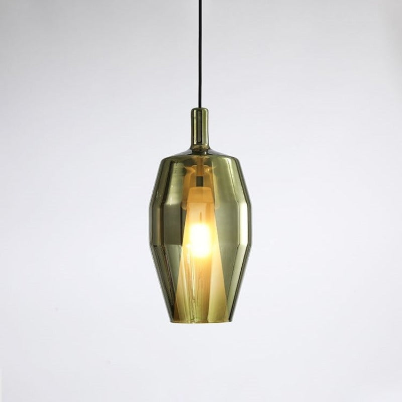 Valentina Glass Pendant Light | Green/Blue/Purple | 5 Models A-E