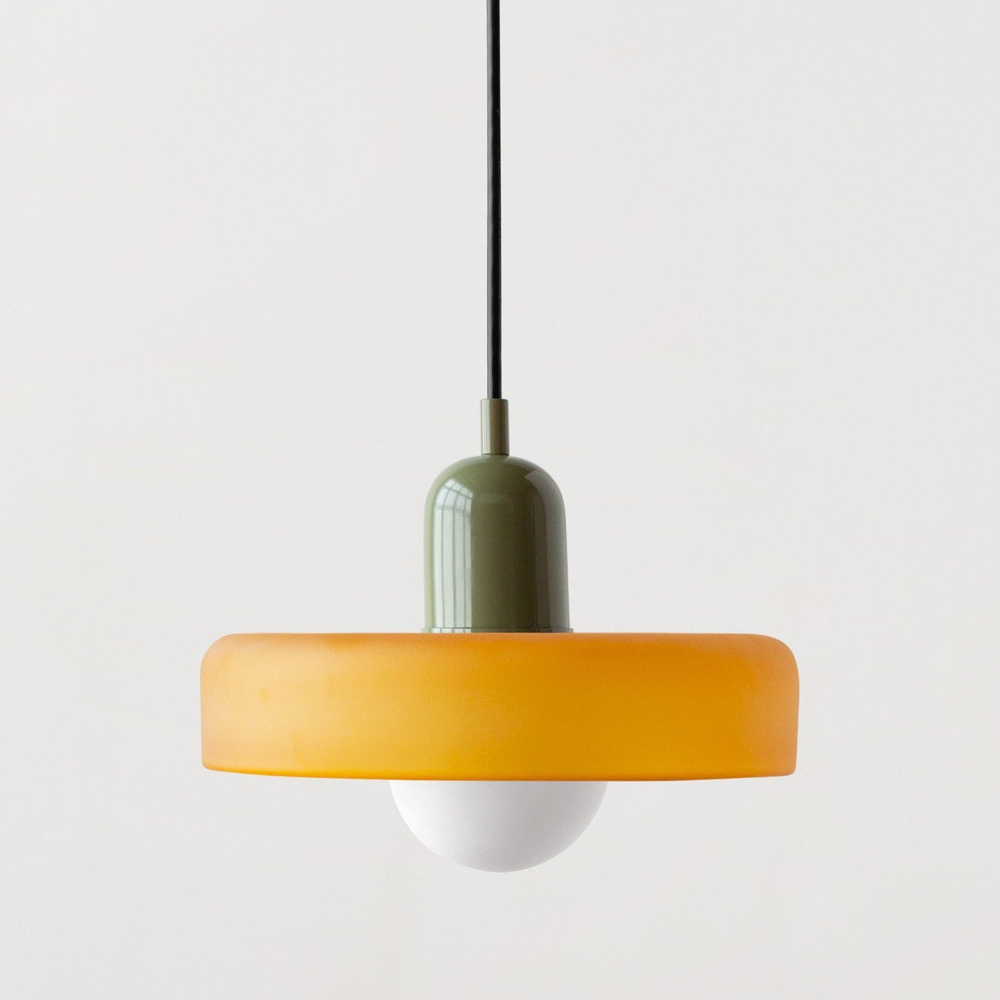 Modern Glass Pendant Lighting | Adjustable Halo Design for Balanced Illumination 13