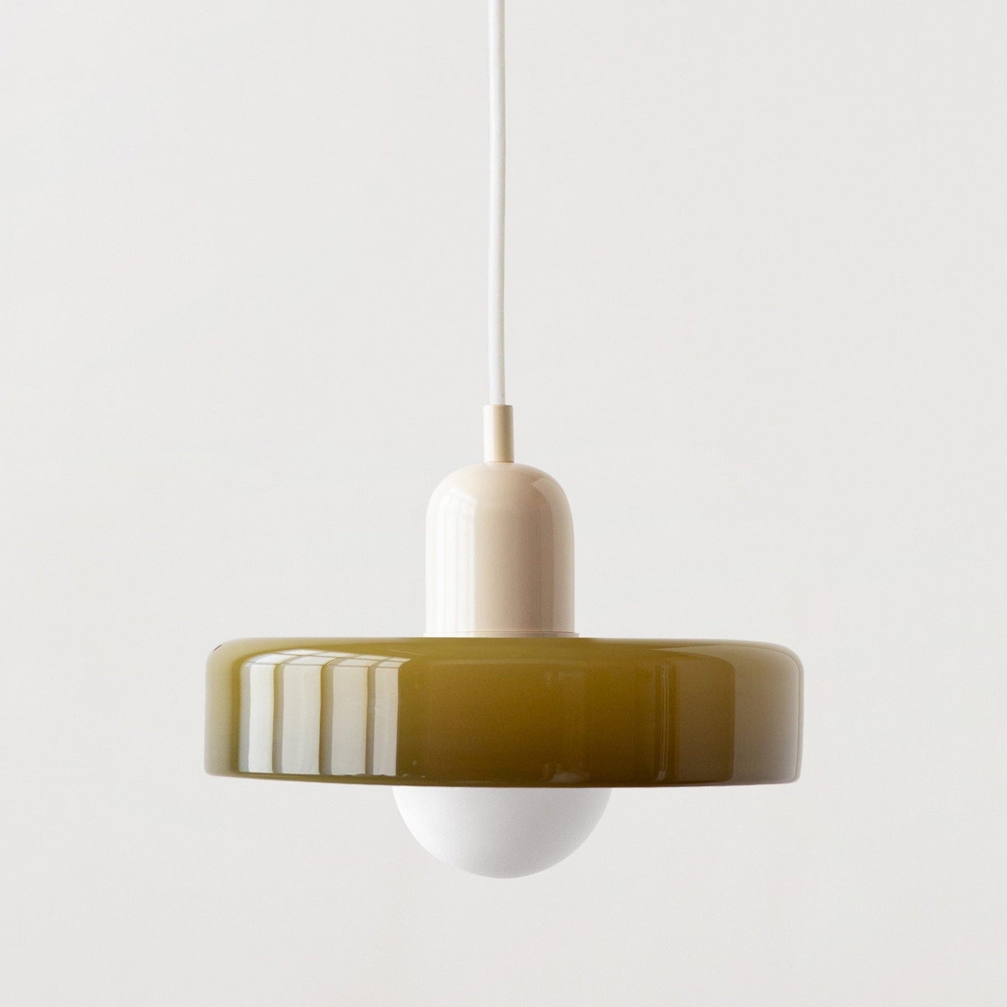 Modern Glass Pendant Lighting | Adjustable Halo Design for Balanced Illumination 14