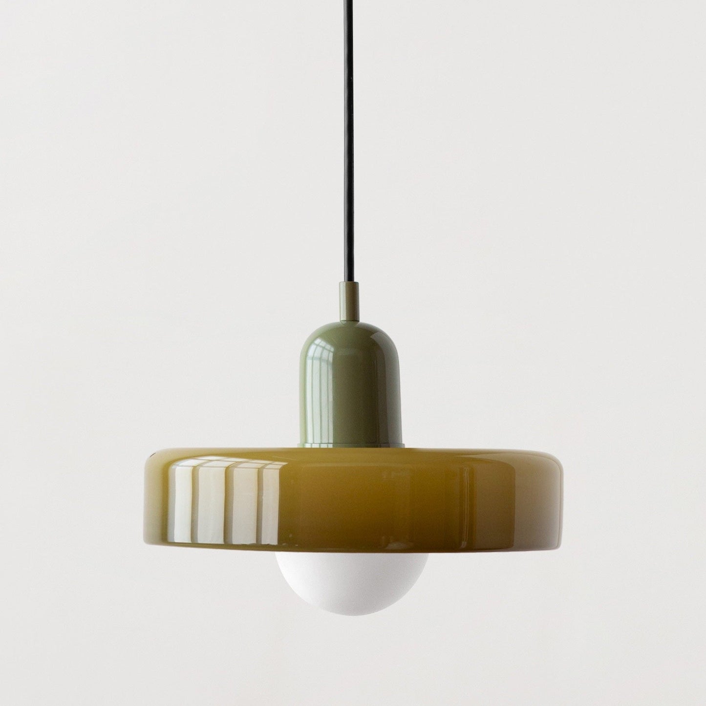 Modern Glass Pendant Lighting | Adjustable Halo Design for Balanced Illumination 16