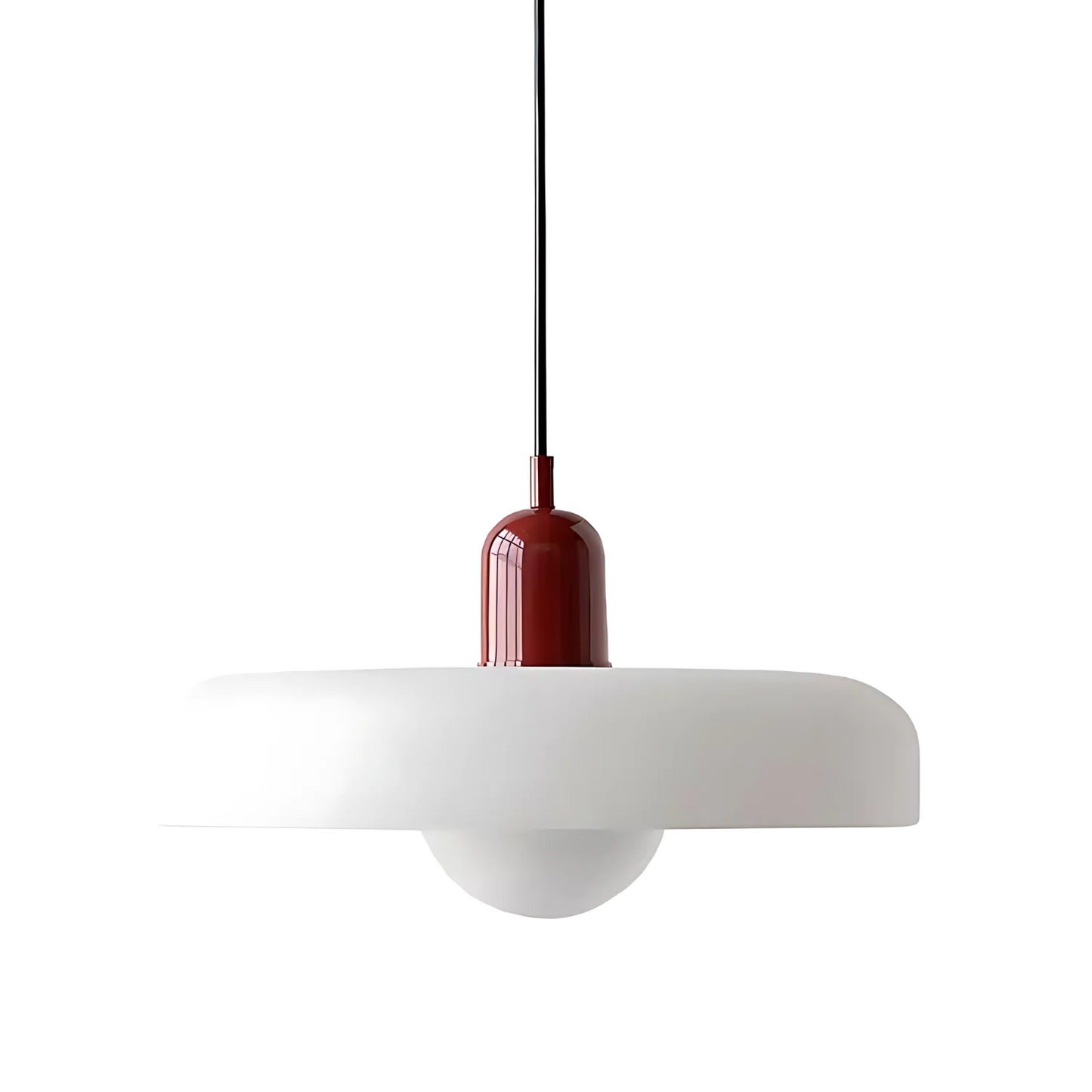 Modern Glass Pendant Lighting | Adjustable Halo Design for Balanced Illumination 8