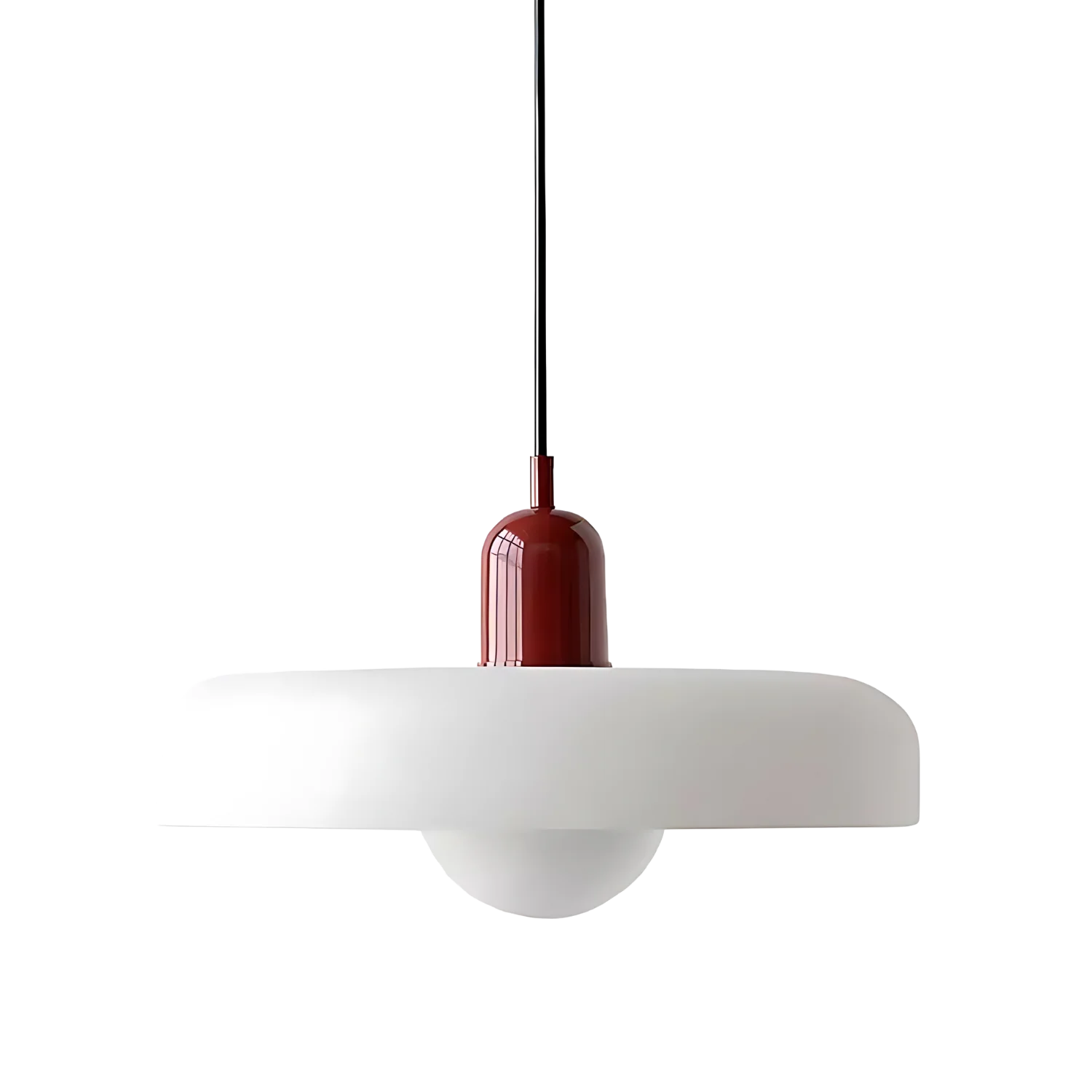 Modern Glass Pendant Lighting | Adjustable Halo Design for Balanced Illumination 8