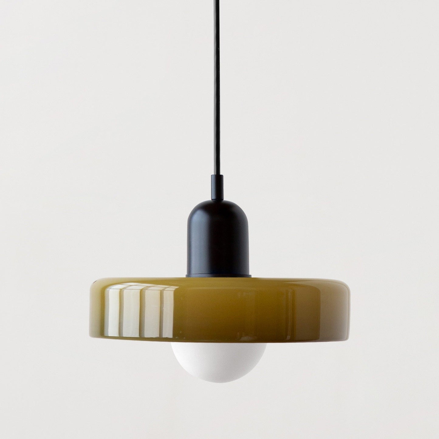 Modern Glass Pendant Lighting | Adjustable Halo Design for Balanced Illumination 9