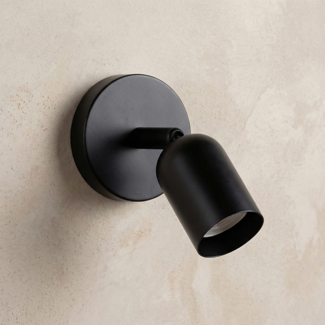 Modern Iron Wall Lamp | Dimmable Sconce Light with Soft LED Glow | Minimalist Design for Cozy Ambiance 9