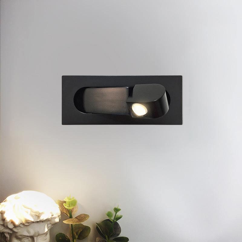Modern LED Bedside Reading Lamp with Adjustable Head for Focused Illumination 8