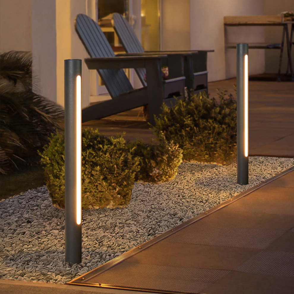 Modern LED Outdoor Lamp | Durable Metal & Acrylic Design for Enhanced Security 2