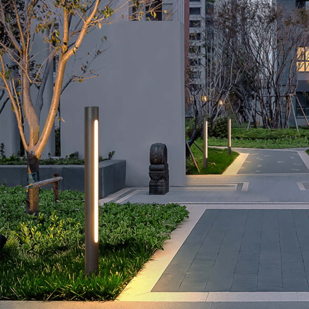 Modern LED Outdoor Lamp | Durable Metal & Acrylic Design for Enhanced Security 3