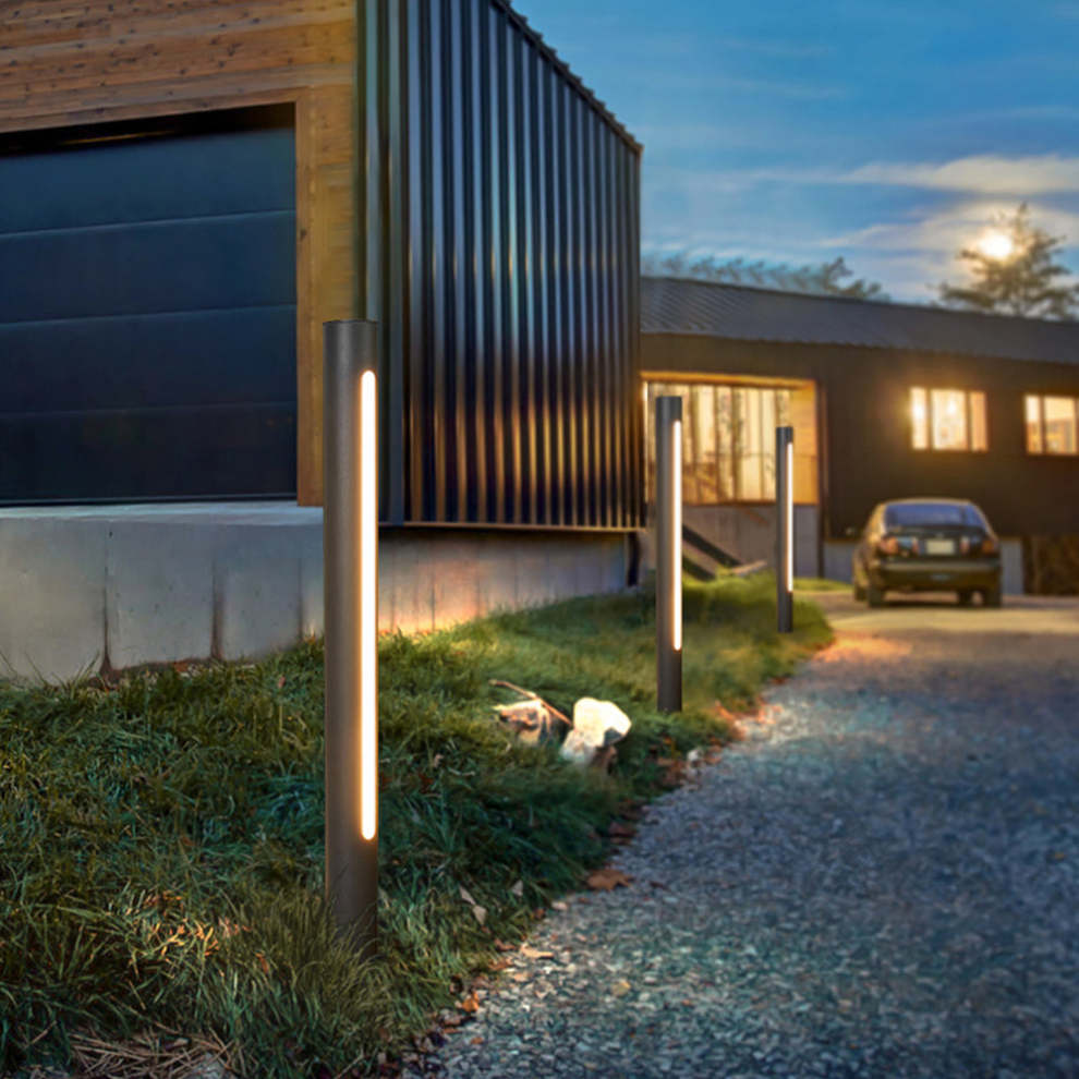 Modern LED Outdoor Lamp | Durable Metal & Acrylic Design for Enhanced Security 4