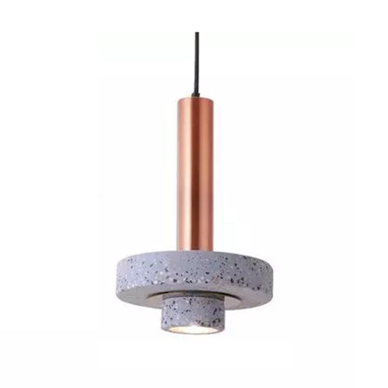 Art Deco Terrazzo LED Pendant Light | H51.7in | 4 Colours