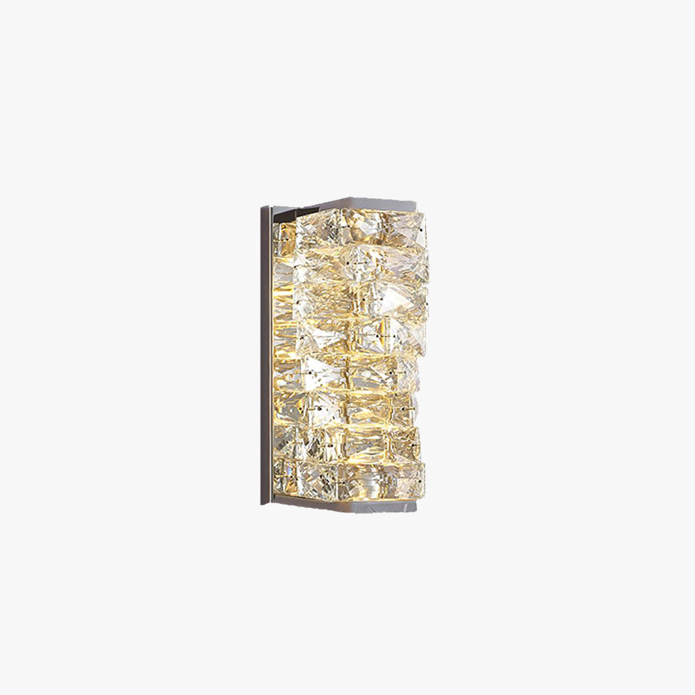 Modern LED Wall Lamp | Dimmable Rectangular Design for Elegant Bathroom and Bedroom Lighting 1