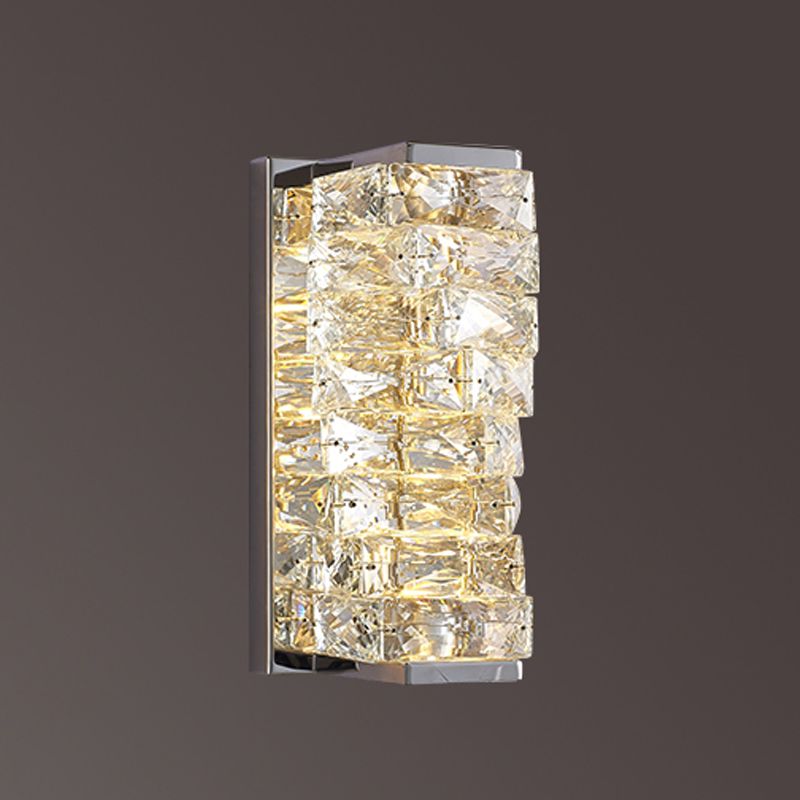 Modern LED Wall Lamp | Dimmable Rectangular Design for Elegant Bathroom and Bedroom Lighting 2