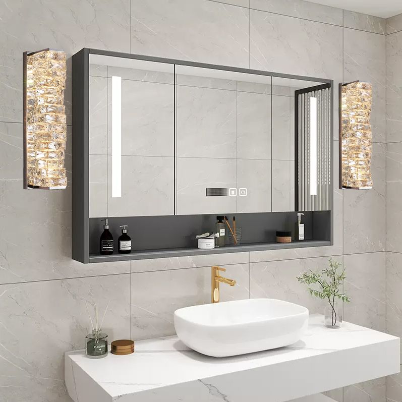 Modern LED Wall Lamp | Dimmable Rectangular Design for Elegant Bathroom and Bedroom Lighting 5