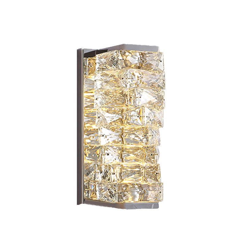 Modern LED Wall Lamp | Dimmable Rectangular Design for Elegant Bathroom and Bedroom Lighting 9