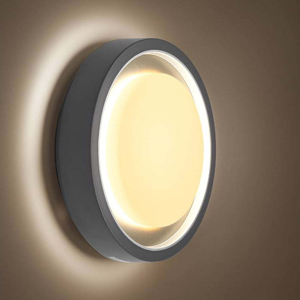 Modern LED Wall Sconce & Ceiling Light with Soft Diffused Glow | Stylish Black Frame for Contemporary Spaces 2