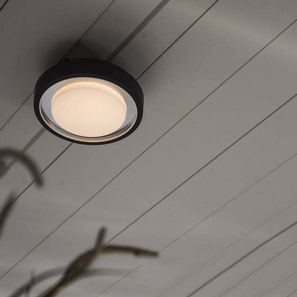 Modern LED Wall Sconce & Ceiling Light with Soft Diffused Glow | Stylish Black Frame for Contemporary Spaces 4